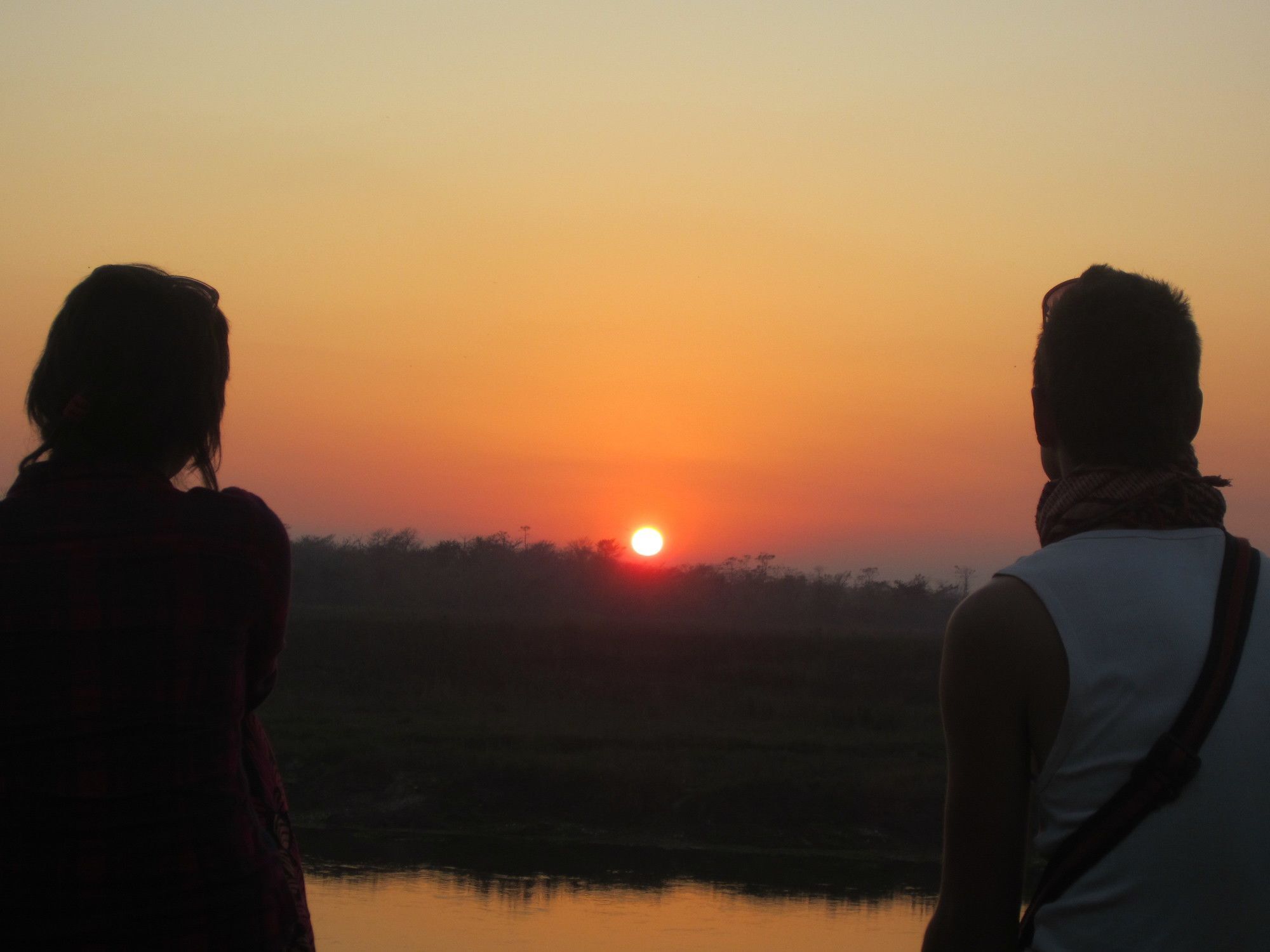 Jungle Sunset Camp Otel Sauraha Dış mekan fotoğraf